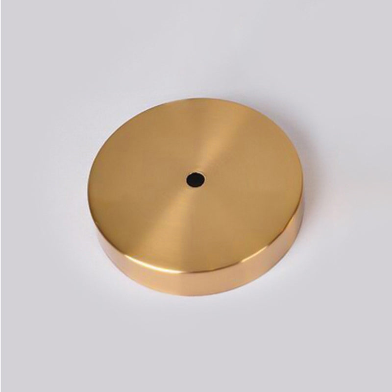 Nordic Modern Wall Light Glass Wall Sconce Light in Brass for Living Room