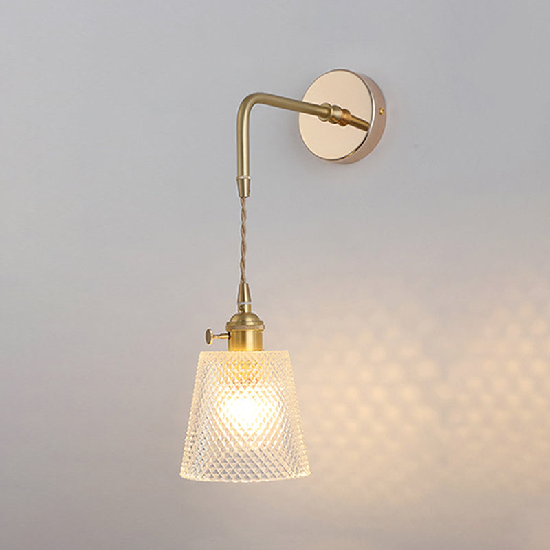 Brass Wall Sconce Nordic Minimalist Style Wall Light Sconces for Bedroom