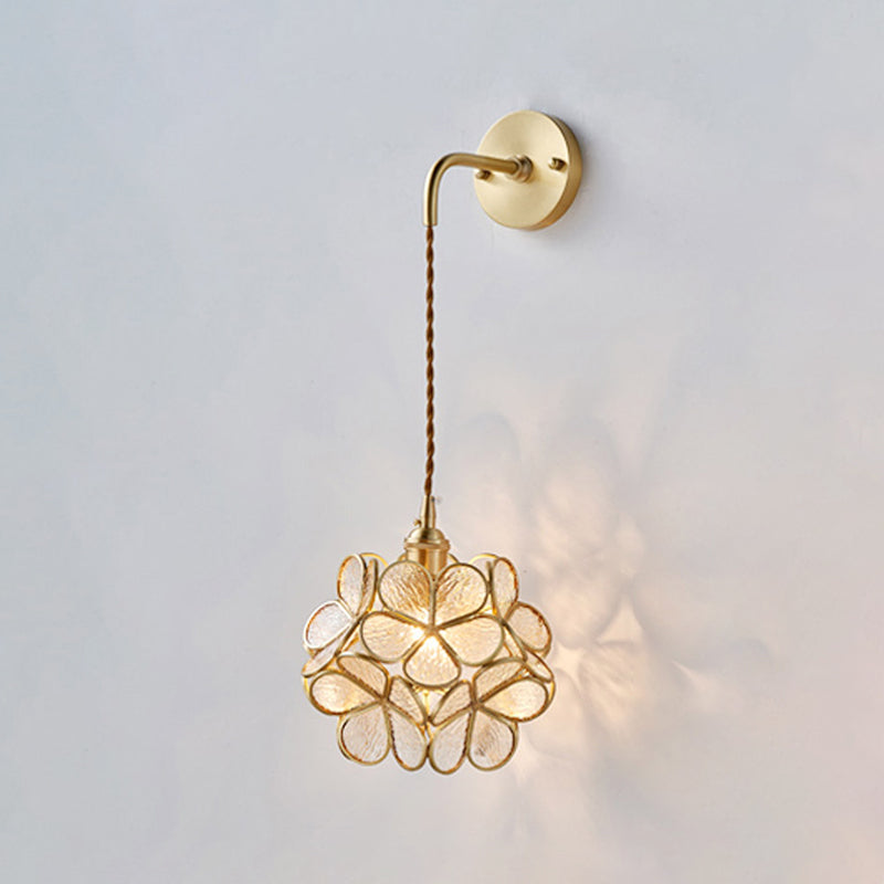 Brass Wall Sconce Nordic Minimalist Style Wall Light Sconces for Bedroom