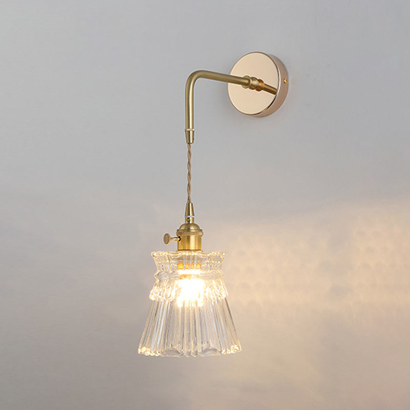 Brass Wall Sconce Nordic Minimalist Style Wall Light Sconces for Bedroom