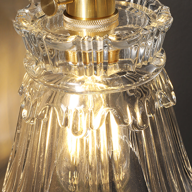 Modern Simple Wall Mounted Lamp Glass Wall Sconce for Living Room