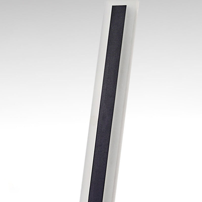 Metal Linear Shape Wall Light Modern 1 Light Wall Mount Fixture in Black