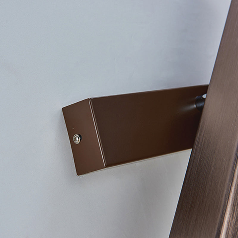 Modern Simple Aluminum Wall Light Rectangle Shape Rotatable Wall Lamp for Bedroom