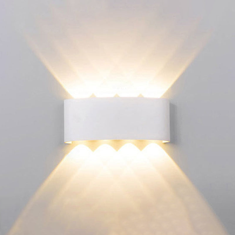 Multi-Light Geometric Wall Lighting Ideas Modern Style Metal Wall Mounted Light