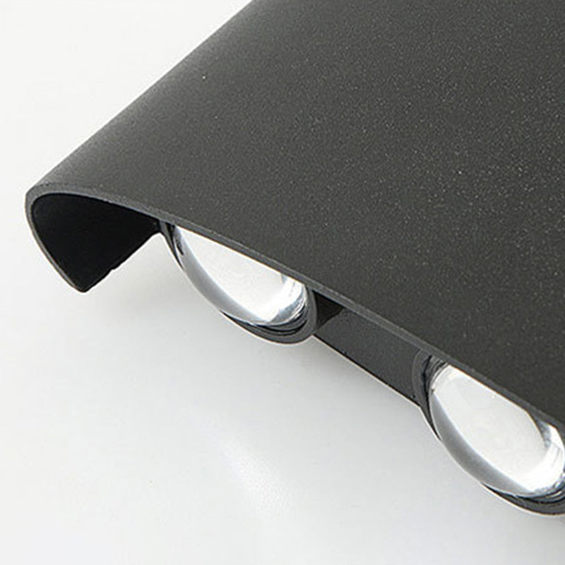 Multi-Light Geometric Wall Lighting Ideas Modern Style Metal Wall Mounted Light