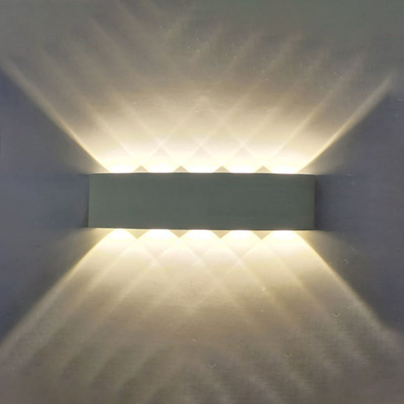 Multi-Light Geometric Wall Lighting Ideas Modern Style Metal Wall Mounted Light
