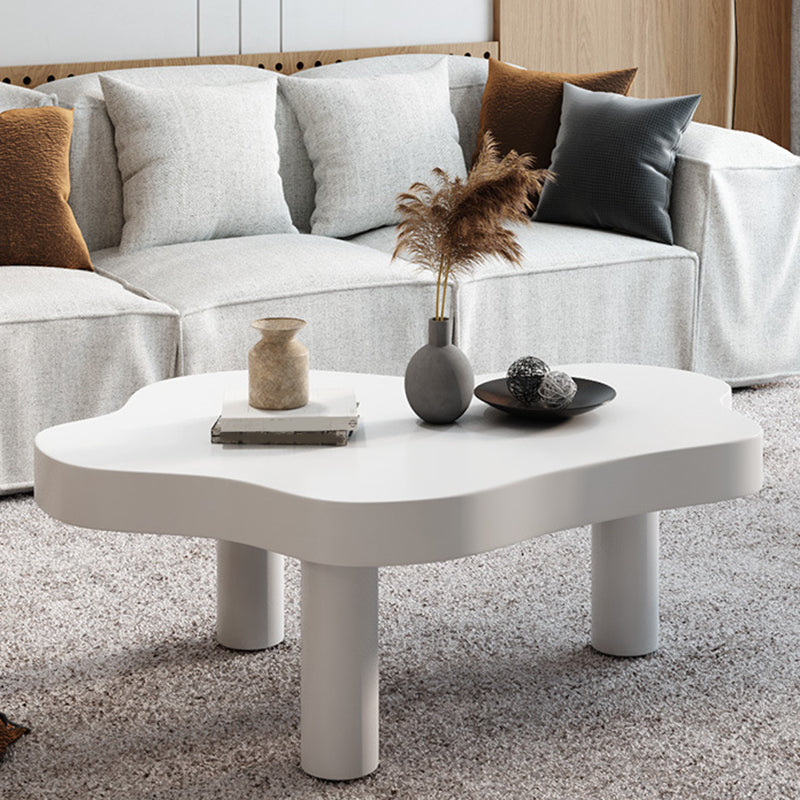 Scandinavian Solid Wood 3 Legs Coffee Cocktail Table - 15.75" H
