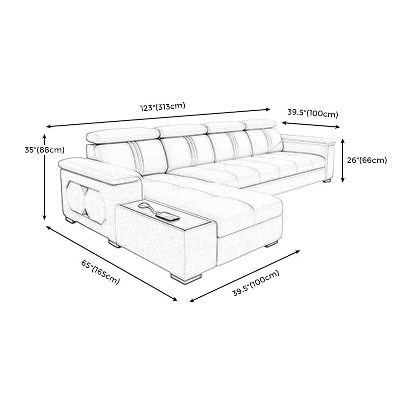 Silve Faux Leather High Back Pillow Top Arm Sofa/Sectional with Stain-Resistant