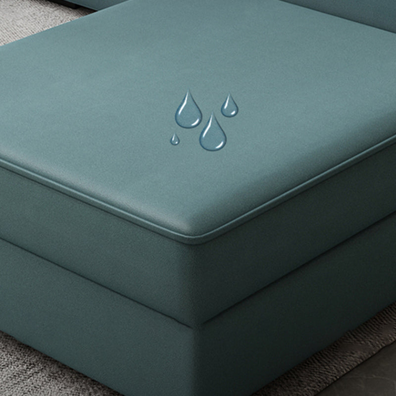 U-Shaped Sofa Sectional Pillow Top Arm Sectional Sofa Set with Pillows