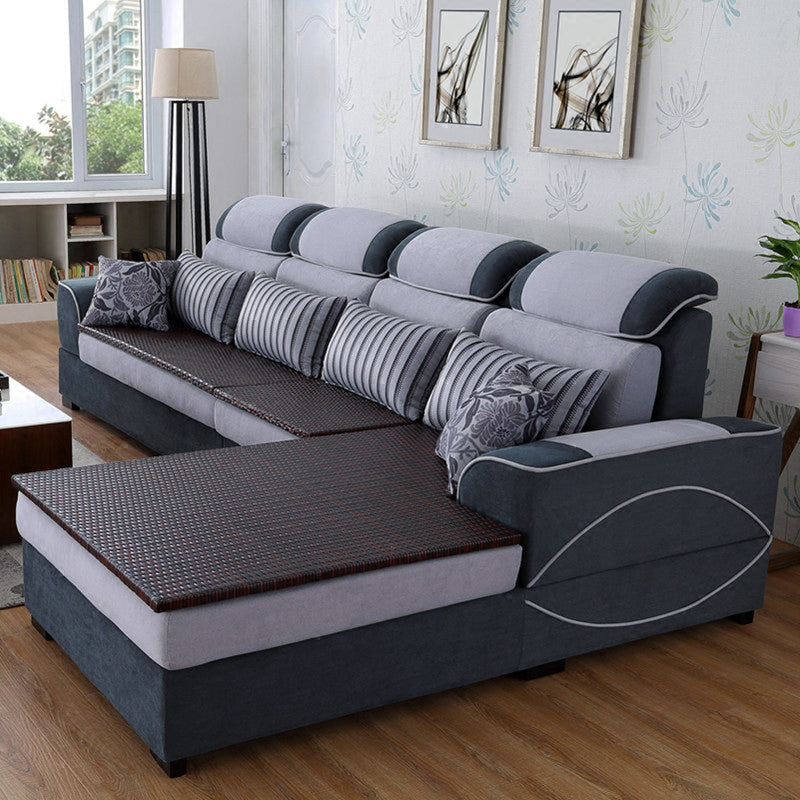 125.98" W √ó 70.87" D √ó 35.43" H L-Shape High Back Square Arm Sectional