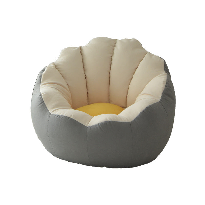 31.49" L x 31.49" W x 27.55" H Linen Accent Chair Washable Papasan Chair