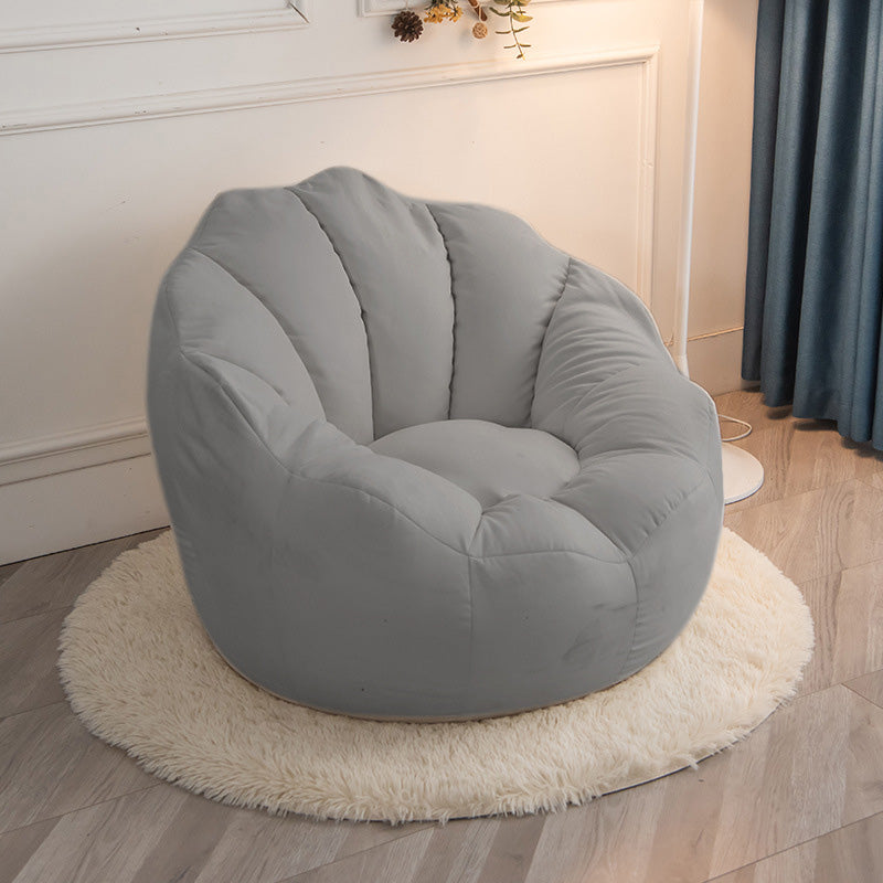 31.49" L x 31.49" W x 27.55" H Linen Accent Chair Washable Papasan Chair