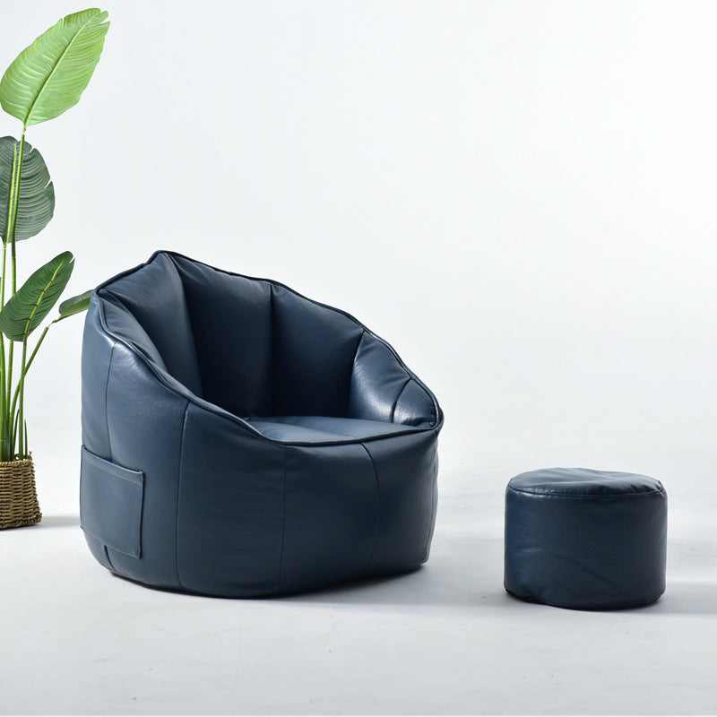 Bonded Leather Arms Included Chair 29.5"L x 29.5"W x 26.7" H Chair for Living Room