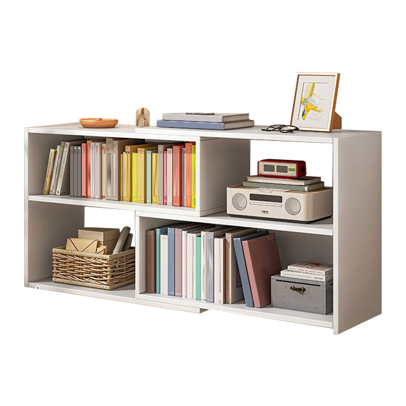 Contemporary Style Bookshelf Open Back Bookcase for Home Office
