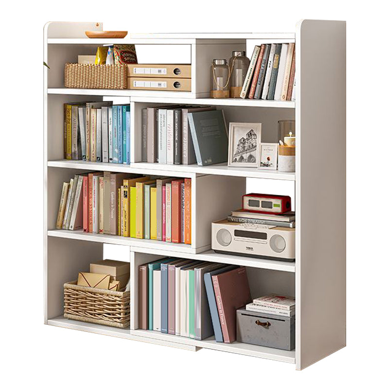 Contemporary Style Bookshelf Open Back Bookcase for Home Office