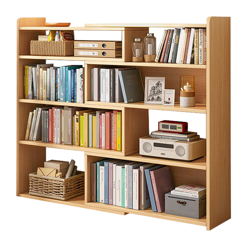 Contemporary Style Bookshelf Open Back Bookcase for Home Office