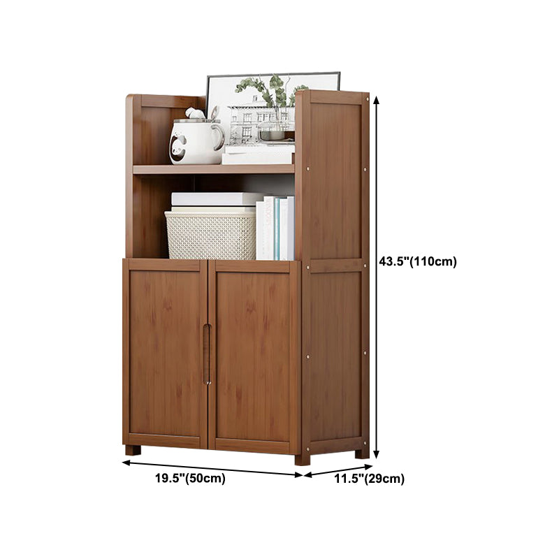 11.42"W Bookshelf Contemporary Style Bookcase for Office and Study Room