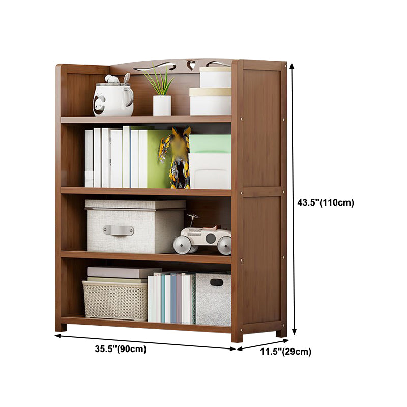 11.42"W Bookshelf Contemporary Style Bookcase for Office and Study Room
