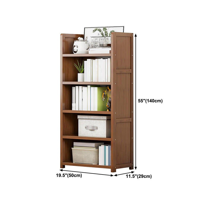11.42"W Bookshelf Contemporary Style Bookcase for Office and Study Room