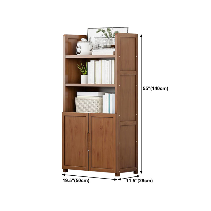 11.42"W Bookshelf Contemporary Style Bookcase for Office and Study Room