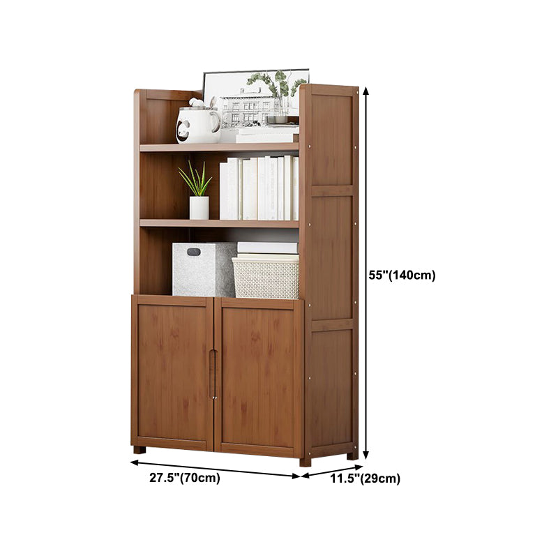 11.42"W Bookshelf Contemporary Style Bookcase for Office and Study Room