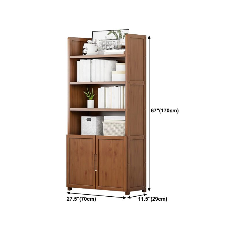 11.42"W Bookshelf Contemporary Style Bookcase for Office and Study Room