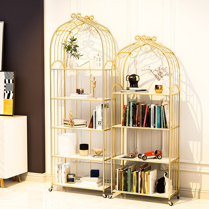 11.81"W Bookshelf Open Back Contemporary Style Bookcase for Home Office