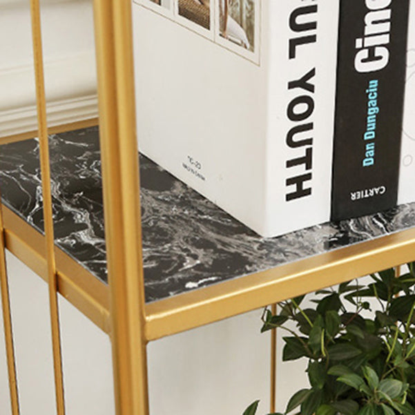 11.81"W Bookshelf Open Back Contemporary Style Bookcase for Home Office