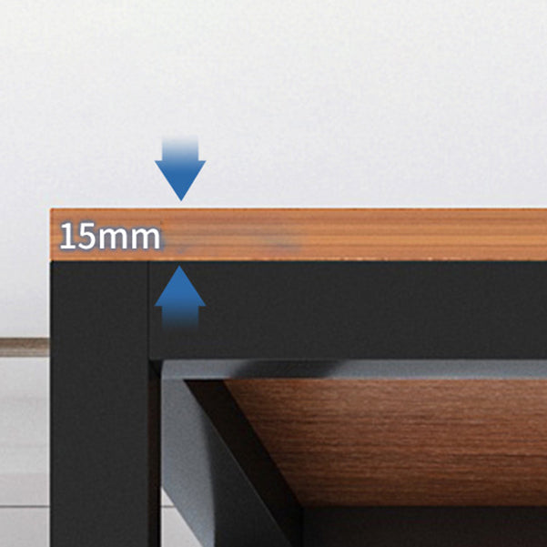 Modern Bookshelf with Doors Geometric Shelf Bookcase for Office