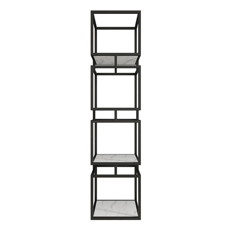 11.81"W Bookshelf Contemporary Style Open Back Bookcase for Home Office