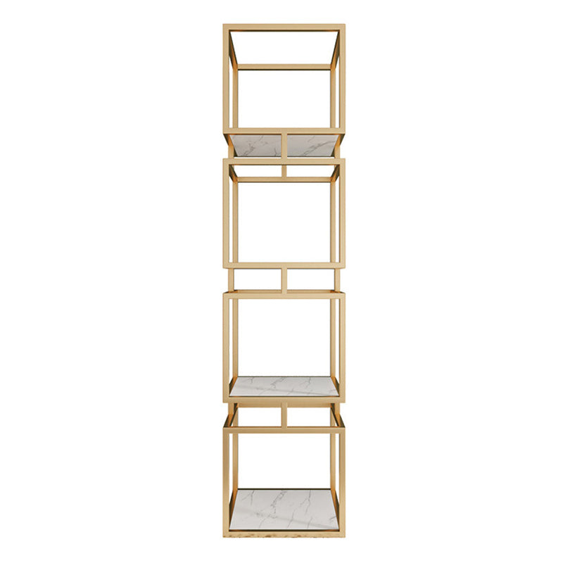 11.81"W Bookshelf Contemporary Style Open Back Bookcase for Home Office