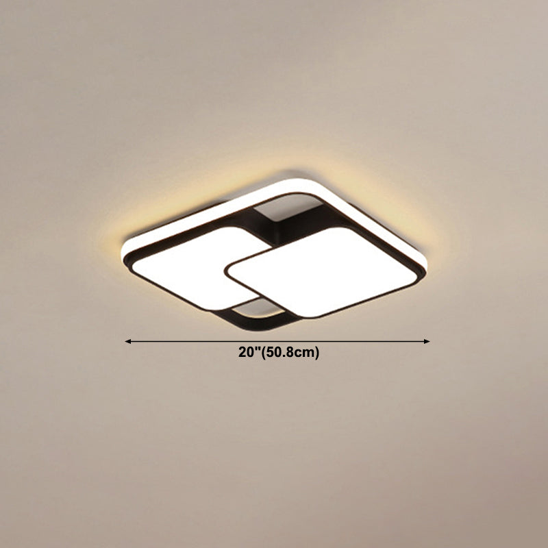 Creative Metal Flush Mount Ceiling Light Modern LED Flush Mount Ceiling Fixture