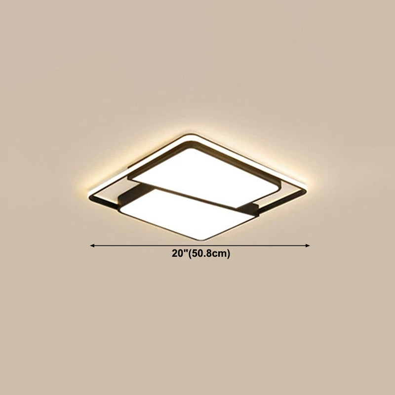 Creative Metal Flush Mount Ceiling Light Modern LED Flush Mount Ceiling Fixture