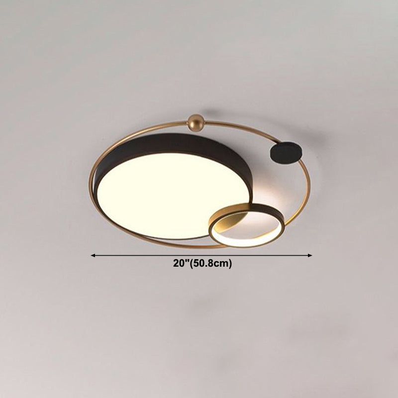 Creative Metal Flush Mount Ceiling Light Modern LED Flush Mount Ceiling Fixture