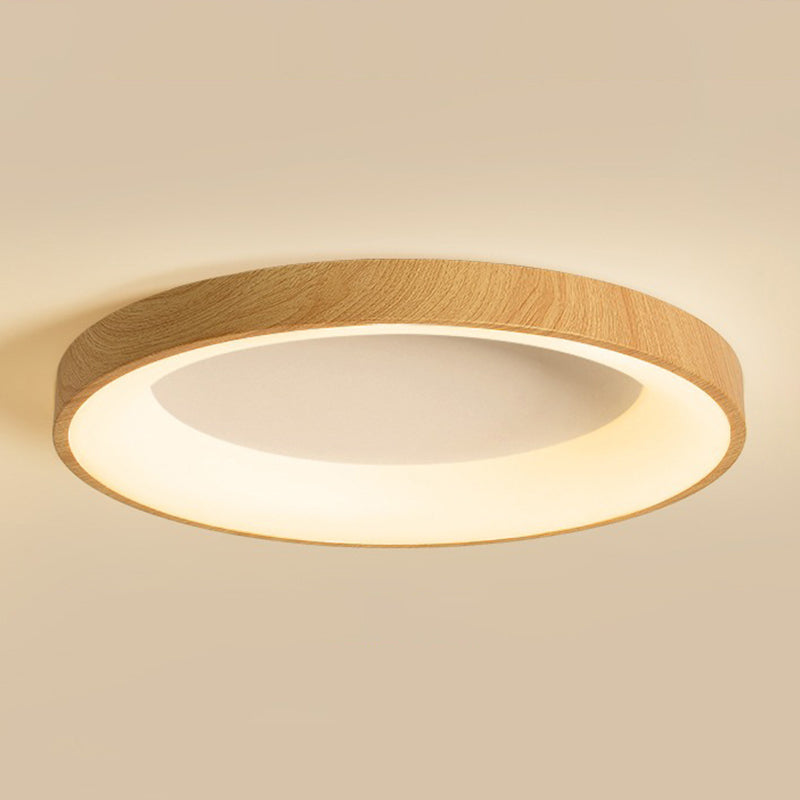 Nordic Geometric Shape Ceiling Light Aluminum LED Flush Mount Light for Bedroom