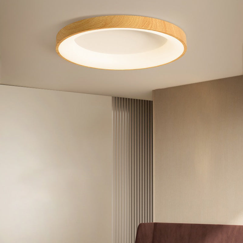 Nordic Geometric Shape Ceiling Light Aluminum LED Flush Mount Light for Bedroom