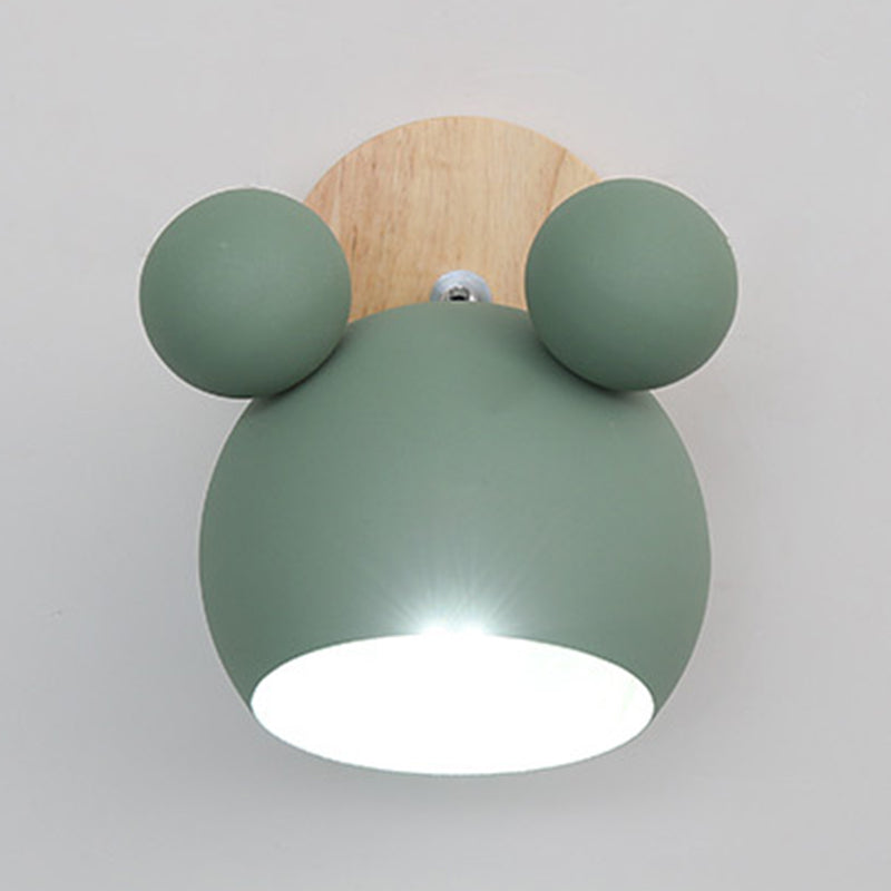 Mouse Simplicity Wall Sconce Colorful Metal Wall Mounted Lamp for Sitting Room