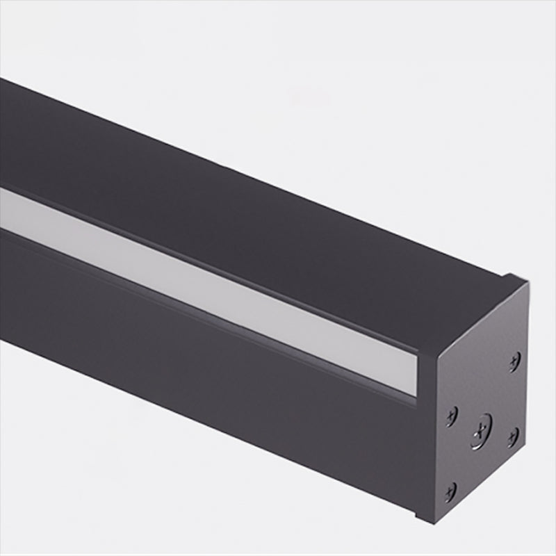 Metal Linear Shape Wall Mount Lighting Modern 1 Light Wall Mounted Light Fixtures