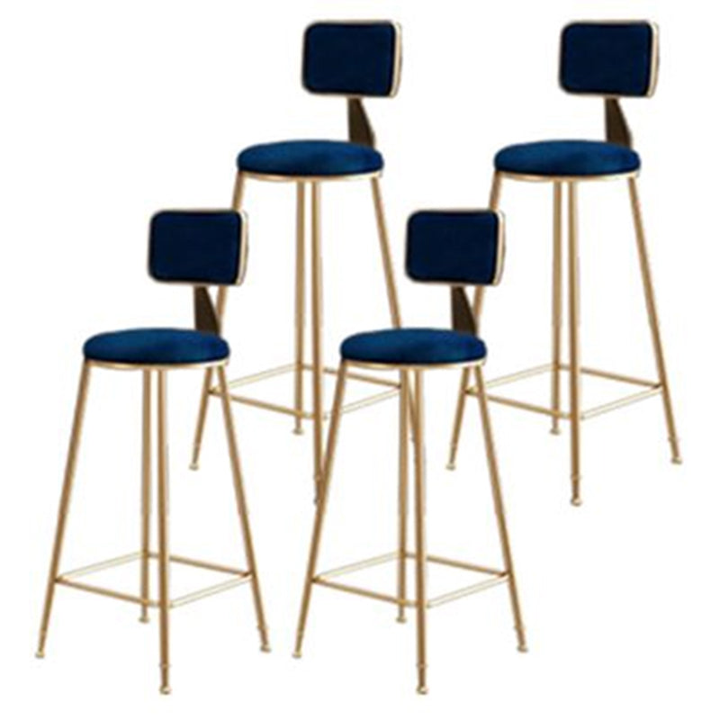 Nordic Metal Bar-stool Round Counter Bar Stool for Kitchen Bar