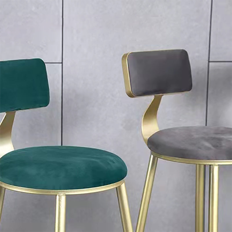 Nordic Metal Bar-stool Round Counter Bar Stool for Kitchen Bar