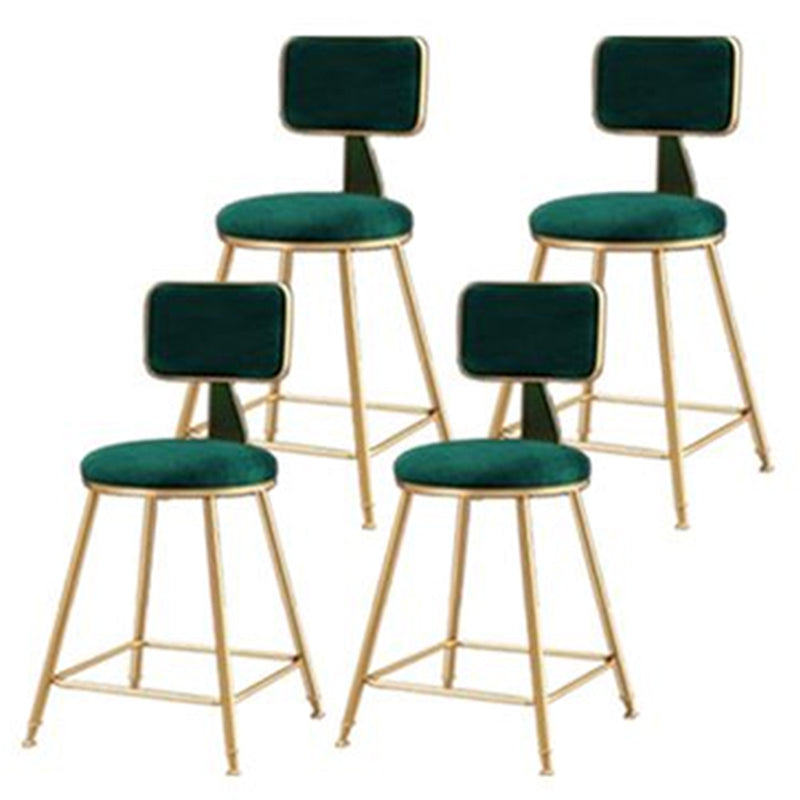 Nordic Metal Bar-stool Round Counter Bar Stool for Kitchen Bar