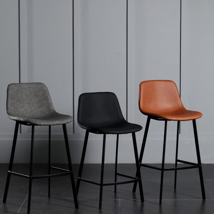 Contemporary Style Bar-stool Metal Counter Bar Stool for Kitchen