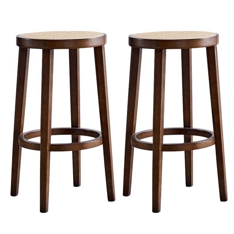 Contemporary Style Bar-stool Wooden Counter Bar Stool for Kitchen
