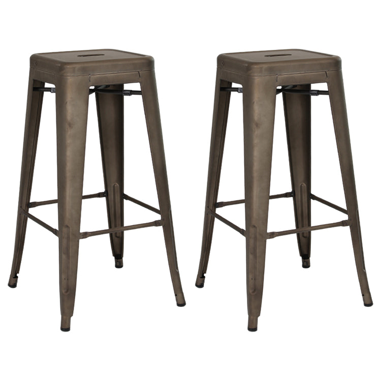 Industrial Style Bar-stool Metal Counter Bar Stool for Kitchen