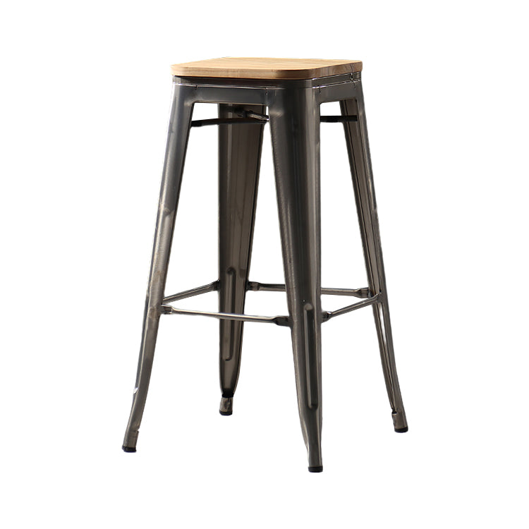 Industrial Style Bar-stool Metal Counter Bar Stool for Kitchen