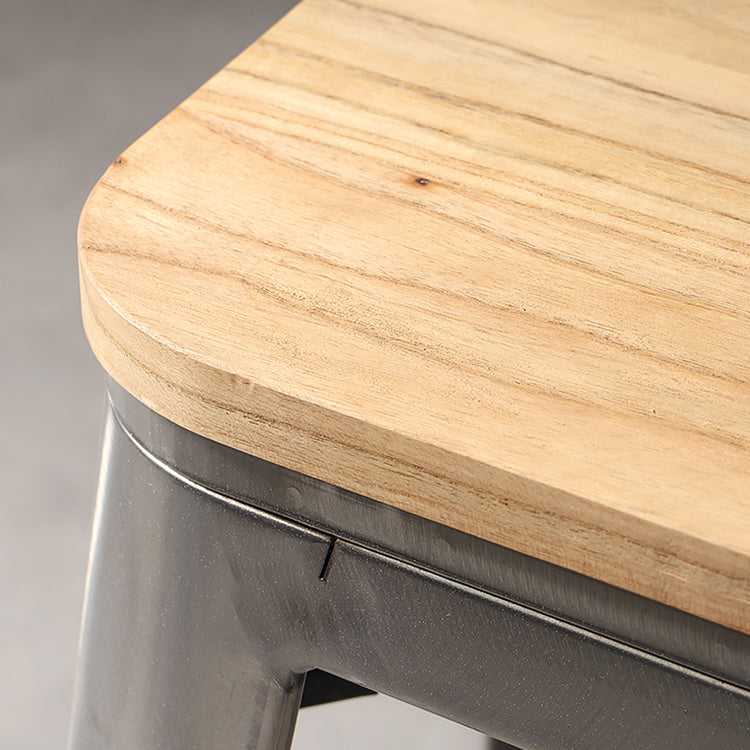 Industrial Style Bar-stool Metal Counter Bar Stool for Kitchen