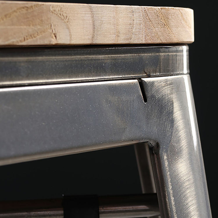 Industrial Style Bar-stool Metal Counter Bar Stool for Kitchen