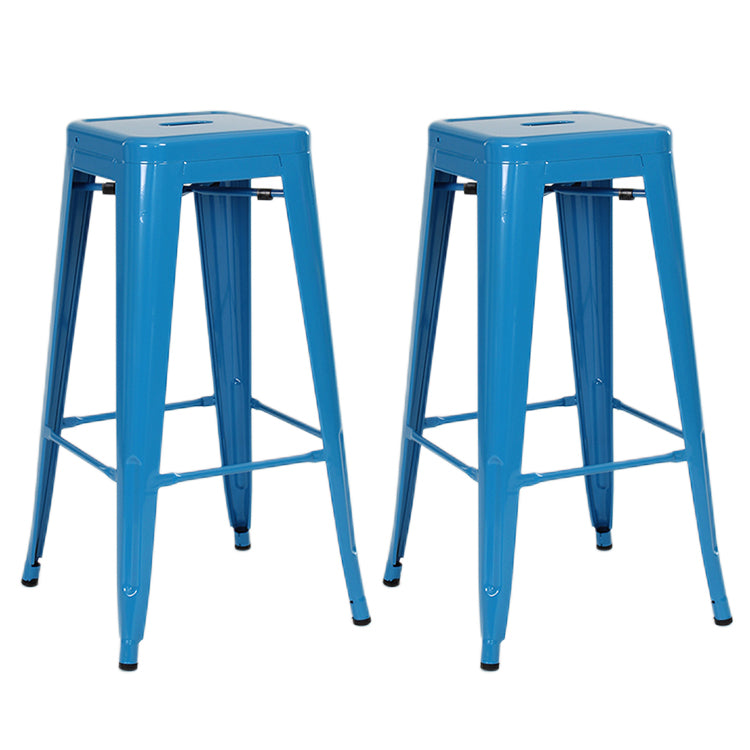 Industrial Style Bar-stool Metal Counter Bar Stool for Kitchen
