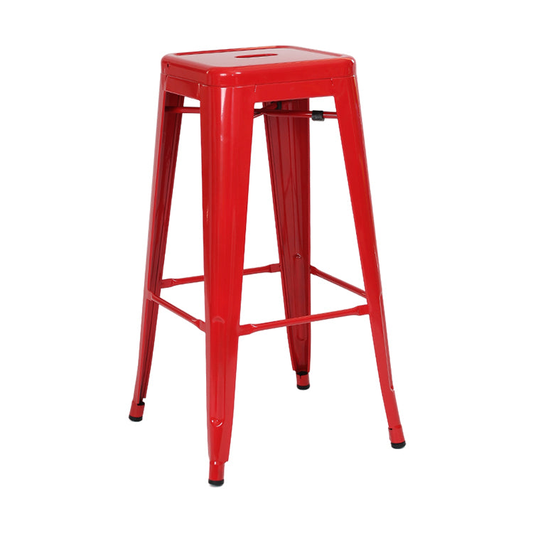 Industrial Style Bar-stool Metal Counter Bar Stool for Kitchen
