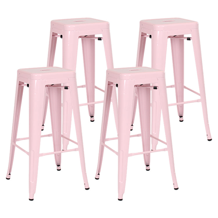 Industrial Style Bar-stool Metal Counter Bar Stool for Kitchen